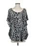 Joie Gray Short Sleeve Blouse Size S - photo 1