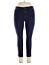Flawless Solid Blue Jeans Size 14 (petite) - photo 1