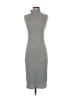 Antistar Solid Gray Casual Dress Size S - photo 1