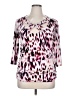 Jennifer Lopez Pink 3/4 Sleeve Blouse Size XL - photo 1