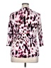Jennifer Lopez Pink 3/4 Sleeve Blouse Size XL - photo 2
