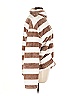 Coeur De Vague Stripes Brown White Pullover Sweater Size XL - photo 4