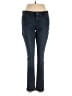 MICHAEL Michael Kors Chevron-herringbone Blue Jeans Size 6 - photo 1