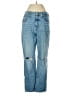 Madewell Hearts Blue Jeans Size 27 waist (petite) - photo 1
