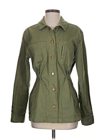 Caslon 3/4 Sleeve Button-Down Shirt (view 1)