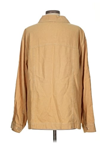 Easy Spirit Long Sleeve Button-Down Shirt (view 2)