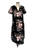 Shein 100% Polyester Floral Black Casual Dress Size M - photo 1