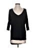 Express Black 3/4 Sleeve T-Shirt Size S - photo 1