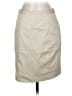 Express Design Studio Solid Tan Formal Skirt Size 4 - photo 1