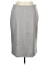Chartou 100% Polyester Solid Gray Casual Skirt Size L - photo 1