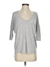 Express Gray 3/4 Sleeve T-Shirt Size S - photo 1