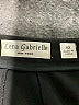 Lena Gabrielle Solid Black Formal Skirt Size 10 - photo 3