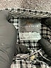 Thomas Dean Houndstooth Gray Long Sleeve Button-Down Shirt Size 7 - photo 3