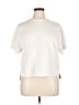 Athleta Solid Ivory Short Sleeve T-Shirt Size XL - photo 1
