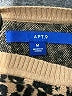 Apt. 9 Animal Print Brown Pullover Sweater Size M - photo 7