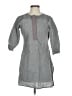 Fabindia Gray 3/4 Sleeve Blouse Size S - photo 1