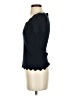 Milly Black Short Sleeve Top Size P (petite) - photo 5