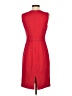 Ann Taylor 100% Polyester Solid Red Cocktail Dress Size 0 - photo 2