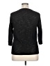 Elle Solid Black Pullover Sweater Size XL - photo 2
