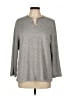 SoftWear Gray Pullover Sweater Size L - photo 1