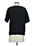 Theory 100% Silk Black Short Sleeve Silk Top Size S - photo 2