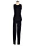 Assorted Brands Solid Black Blue Jumpsuit Size XS - photo 1