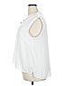 Vince Camuto 100% Polyester White Sleeveless Blouse Size 2X - photo 5