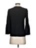 J.Crew 100% Silk Black 3/4 Sleeve Silk Top Size 00 - photo 2