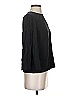 J.Crew 100% Silk Black 3/4 Sleeve Silk Top Size 00 - photo 4
