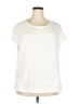 Unbranded 100% Polyester White Short Sleeve T-Shirt Size 2X - photo 1