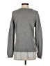 Joie Gray Long Sleeve Top Size S - photo 2