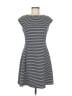 Gap Stripes Gray Casual Dress Size 6 - photo 1