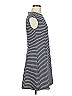 Gap Stripes Gray Casual Dress Size 6 - photo 4