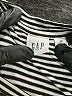 Gap Stripes Gray Casual Dress Size M - photo 7