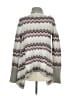 Self Esteem 100% Acrylic Chevron-herringbone Gray Cardigan Size M - photo 2