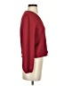 TeXTURE & THREAD Madewell Burgundy Long Sleeve Blouse Size XS - photo 4