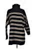 Unbranded Stripes Black Turtleneck Sweater Size S - photo 1