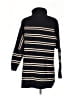Unbranded Stripes Black Turtleneck Sweater Size S - photo 2
