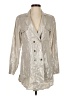 Per Se By Carlisle Metallic Silver Ivory Blazer Size 2 - photo 1