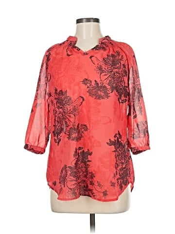 Fig 3/4 Sleeve Blouse (view 1)