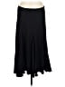 NY Collection Solid Black Formal Skirt Size 6 - photo 1
