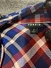 Torrid Plaid Blue Long Sleeve Button-Down Shirt Size 2X Plus (2) - photo 4