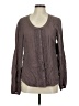 Ella Moss 100% Rayon Brown Long Sleeve Blouse Size M - photo 1