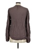 Ella Moss 100% Rayon Brown Long Sleeve Blouse Size M - photo 2