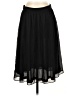 Forever 21 100% Polyester Solid Black Formal Skirt Size S - photo 1