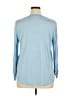 Soho 100% Rayon Blue Long Sleeve Blouse Size XL - photo 2