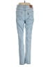 Levi's Solid Blue Jeans Size 25 waist - photo 2