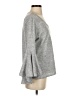 Kay Celine Gray 3/4 Sleeve Top Size S - photo 4