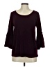Espresso Burgundy 3/4 Sleeve Top Size M - photo 1