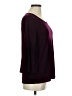 Espresso Burgundy 3/4 Sleeve Top Size M - photo 4